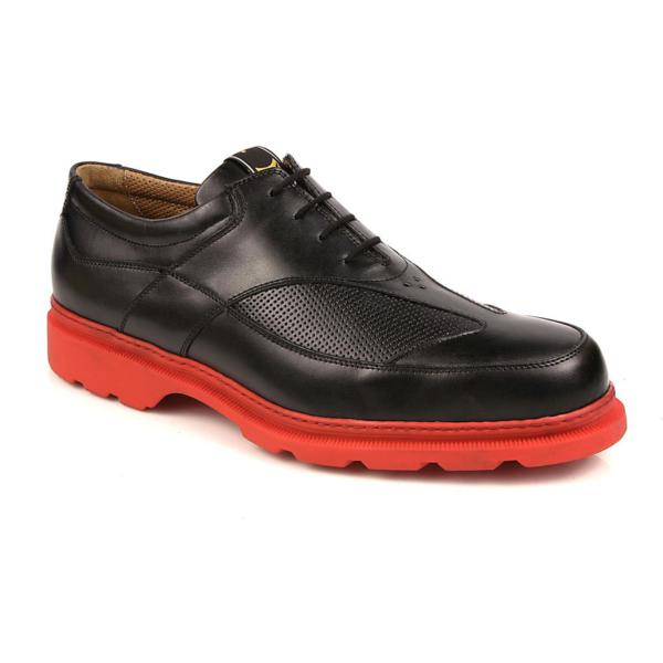 Oxford Shoe Red with Black Sole