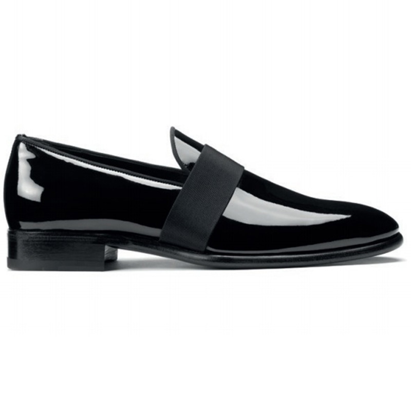 Santoni Isomer V3 Slip-on Shoes Black 