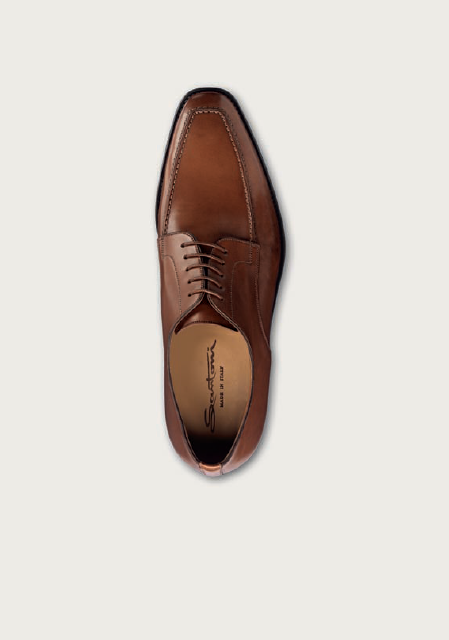 Santoni Shoes Elliston Moo Toe Oxford Image