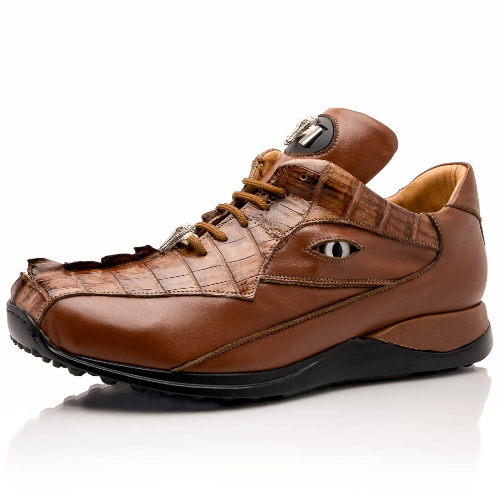 Mauri 8596/4 Hornback / Nappa Sneakers Camel Image