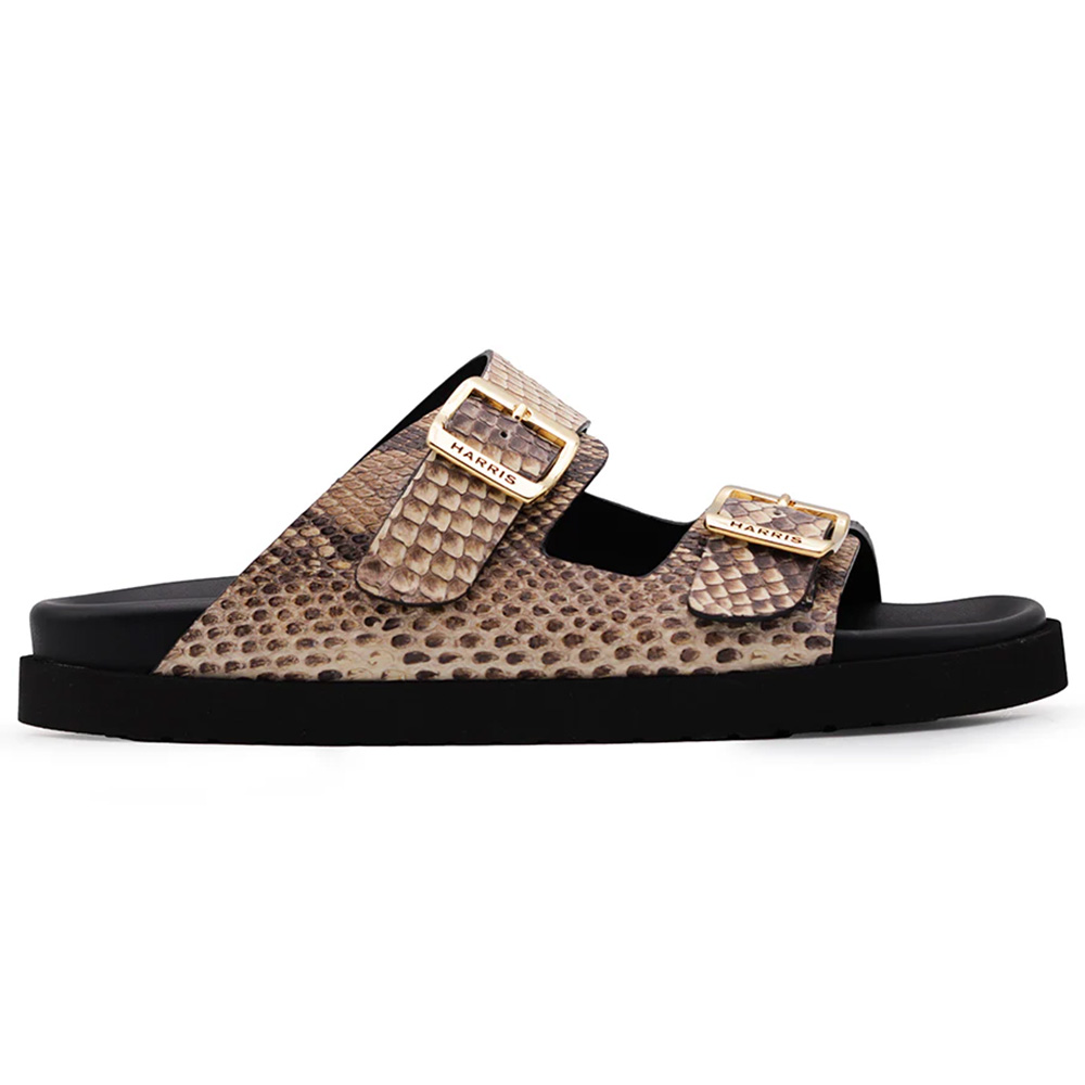 Harris Firenze 1913 Genuine Python Sandal Rock Image