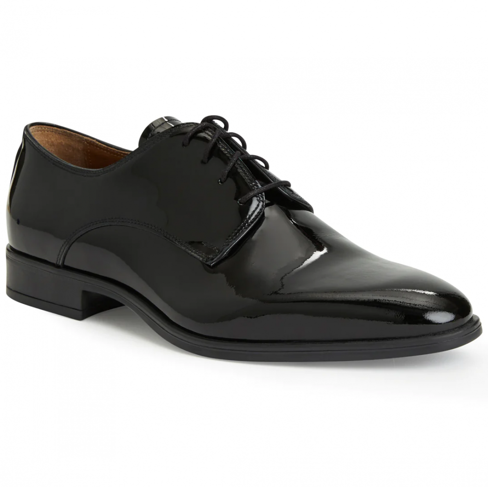 Bruno Magli Classic Formal Patent Leather Derby Black ...