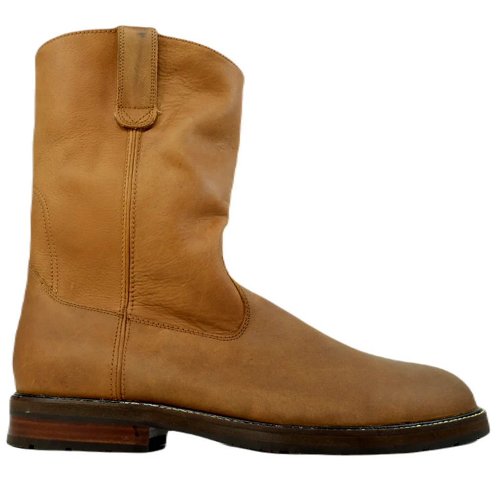 Alan Payne Ranch Leather Boots Cognac Image