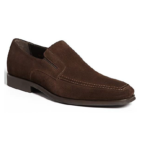Bruno Magli Raging Suede Slip On Shoes 
