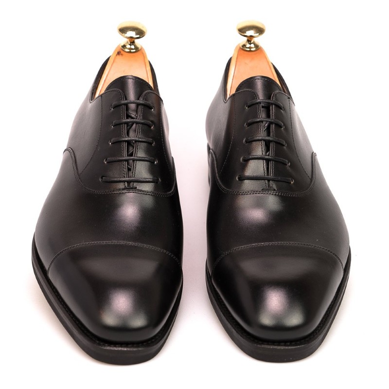 Carmina Dress Shoes 80386 Rain Black | MensDesignerShoe.com