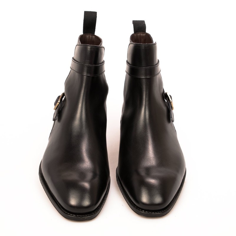 Carmina Jodhpur Boots 80106 Simpson Black | MensDesignerShoe.com