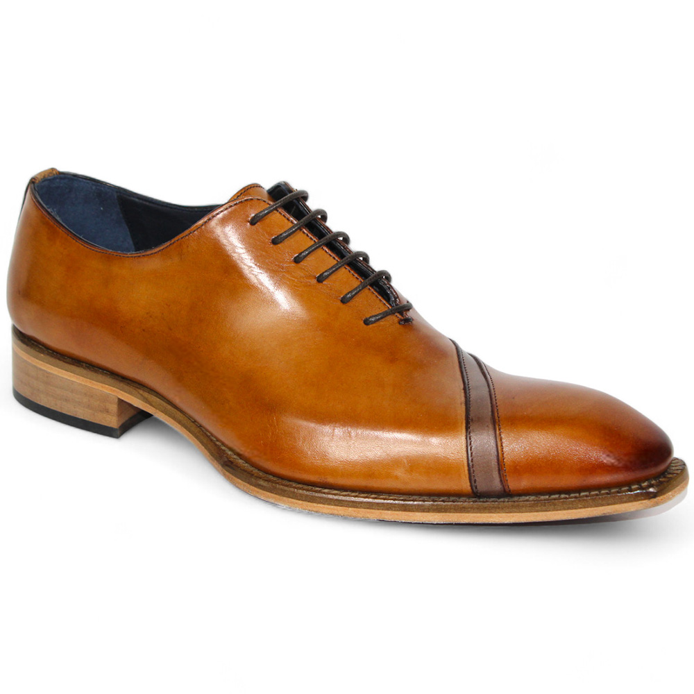 Duca by Matiste Torre Calfskin Shoes Cognac / Brown Image