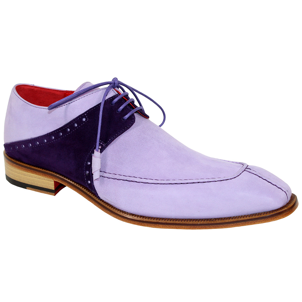 Mens Purple Dress Shoes, Purple Suede Shoes for Men