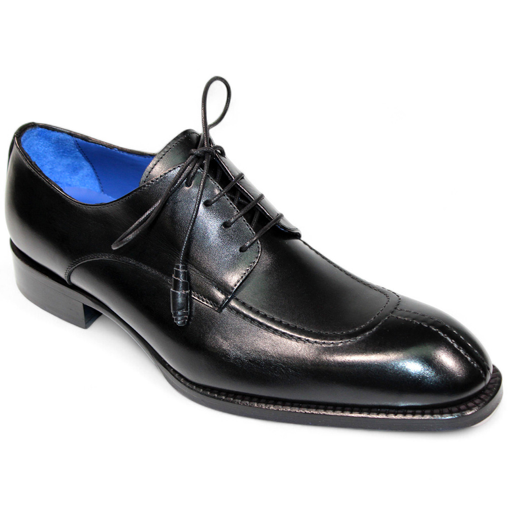 Emilio Franco Girolamo Calfskin Shoes Black Image