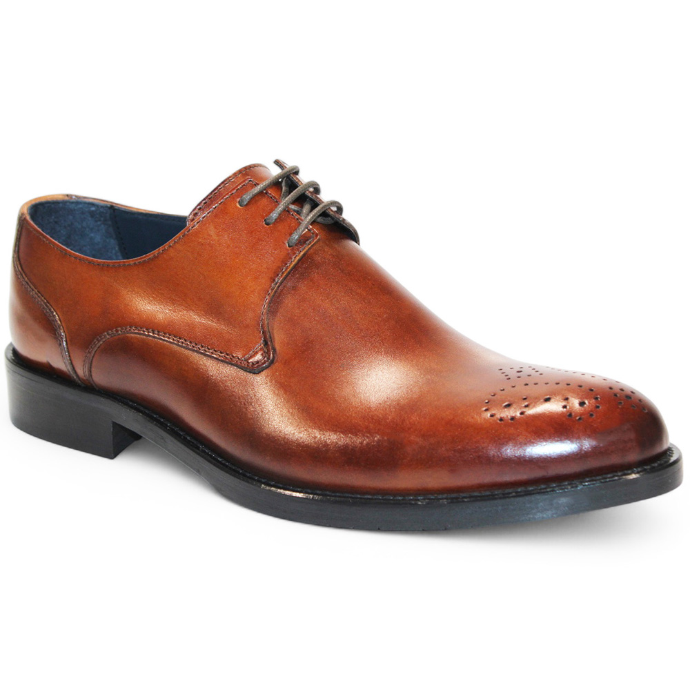 Firmani David Genuine Leather Shoes Brandy Image