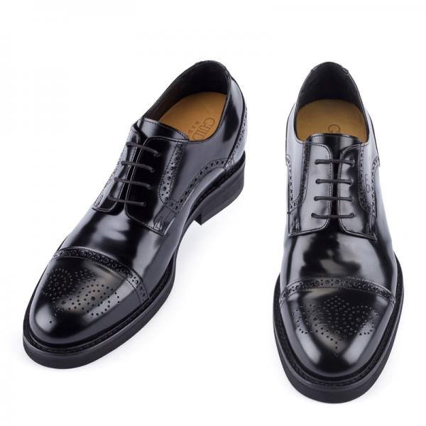 Guido Maggi Toscana Calfskin Shoes Black | MensDesignerShoe.com