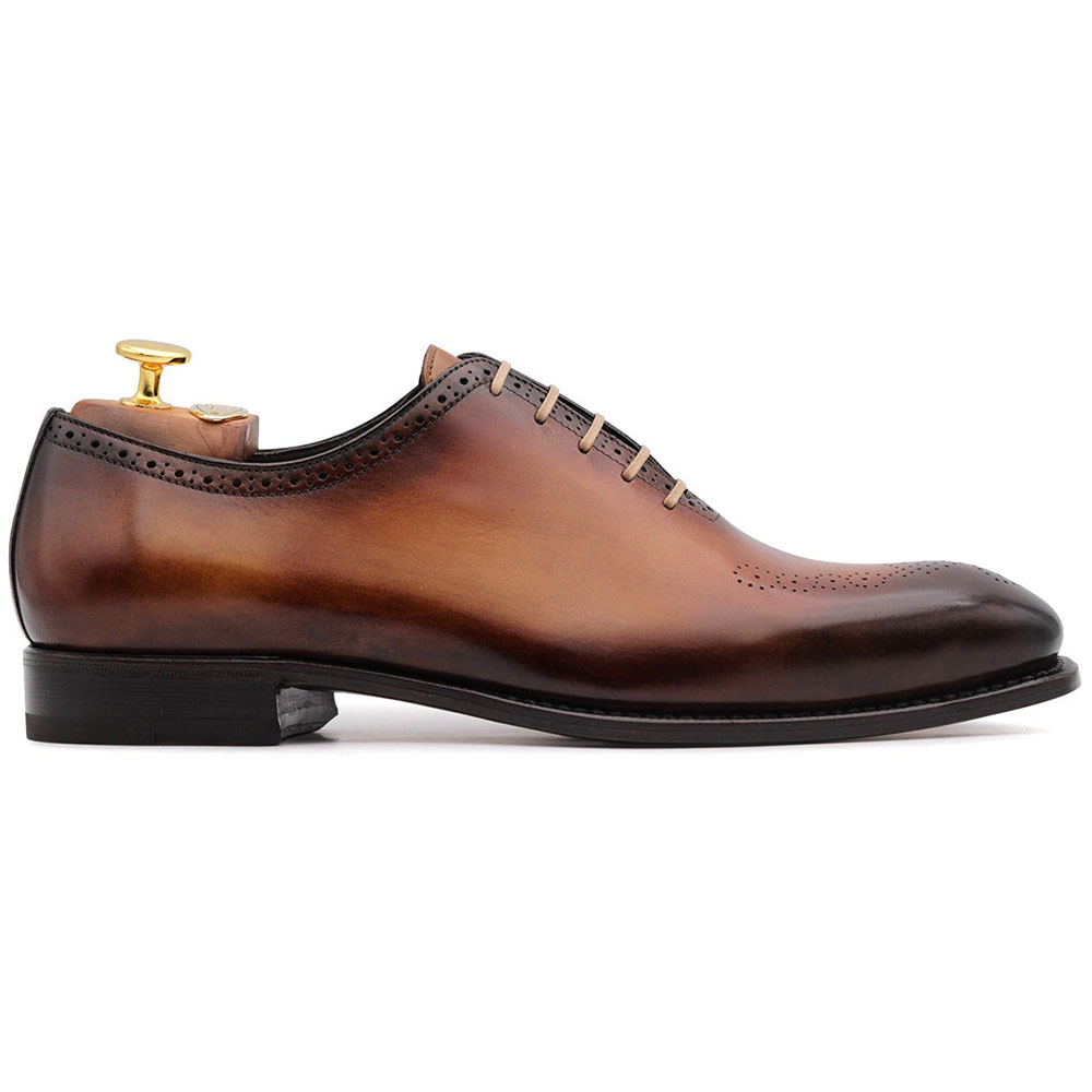 Harris Firenze 1913 Calfskin Leather Shoes Marrone Image