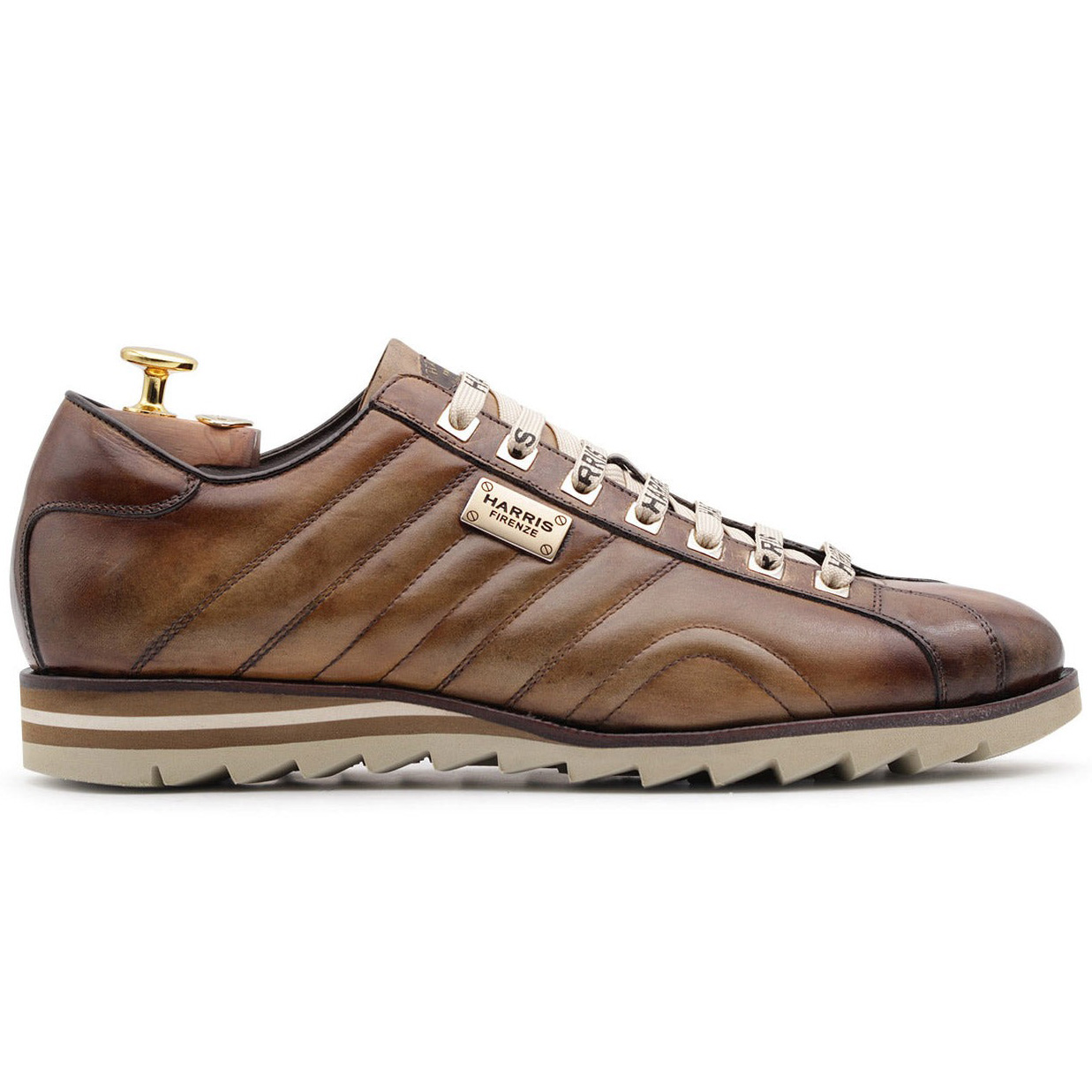 Harris Firenze 1913 Calfskin Sneakers Beige Image