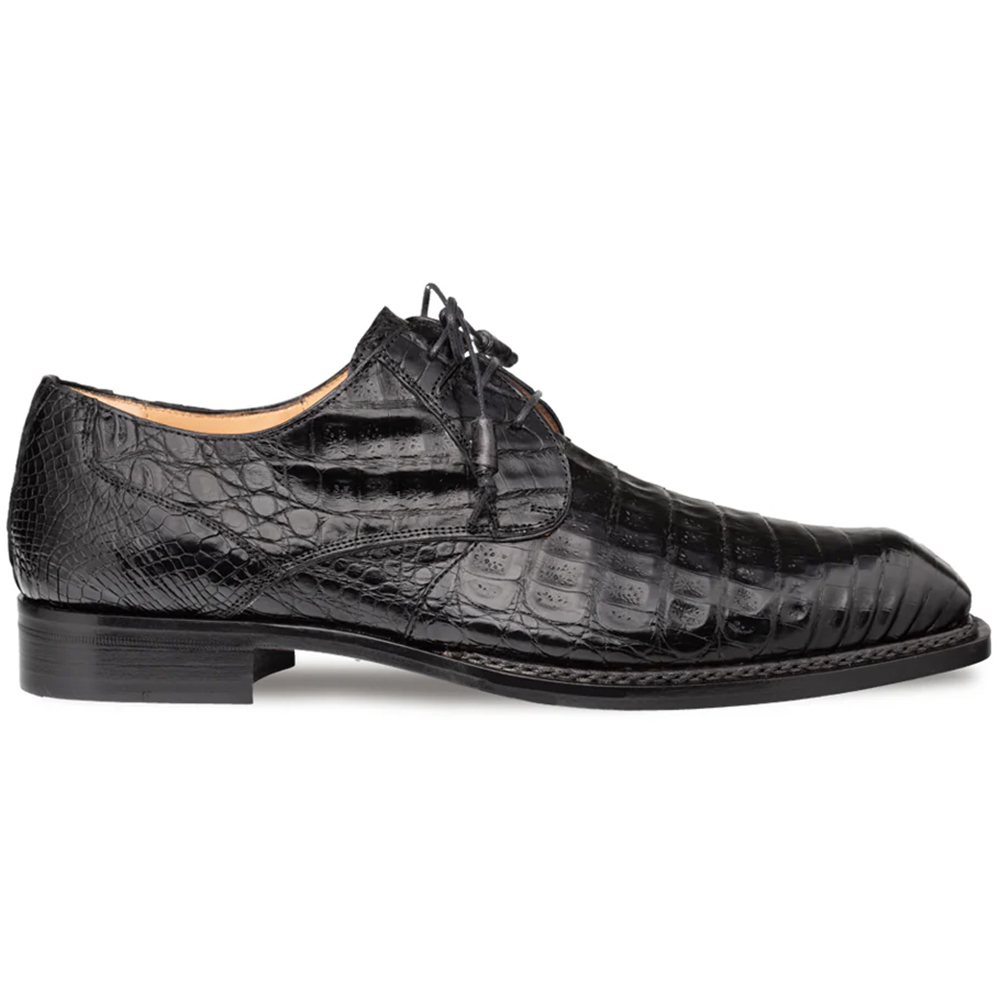 Mezlan Cratos Crocodile Derby Black (50070-F) Image