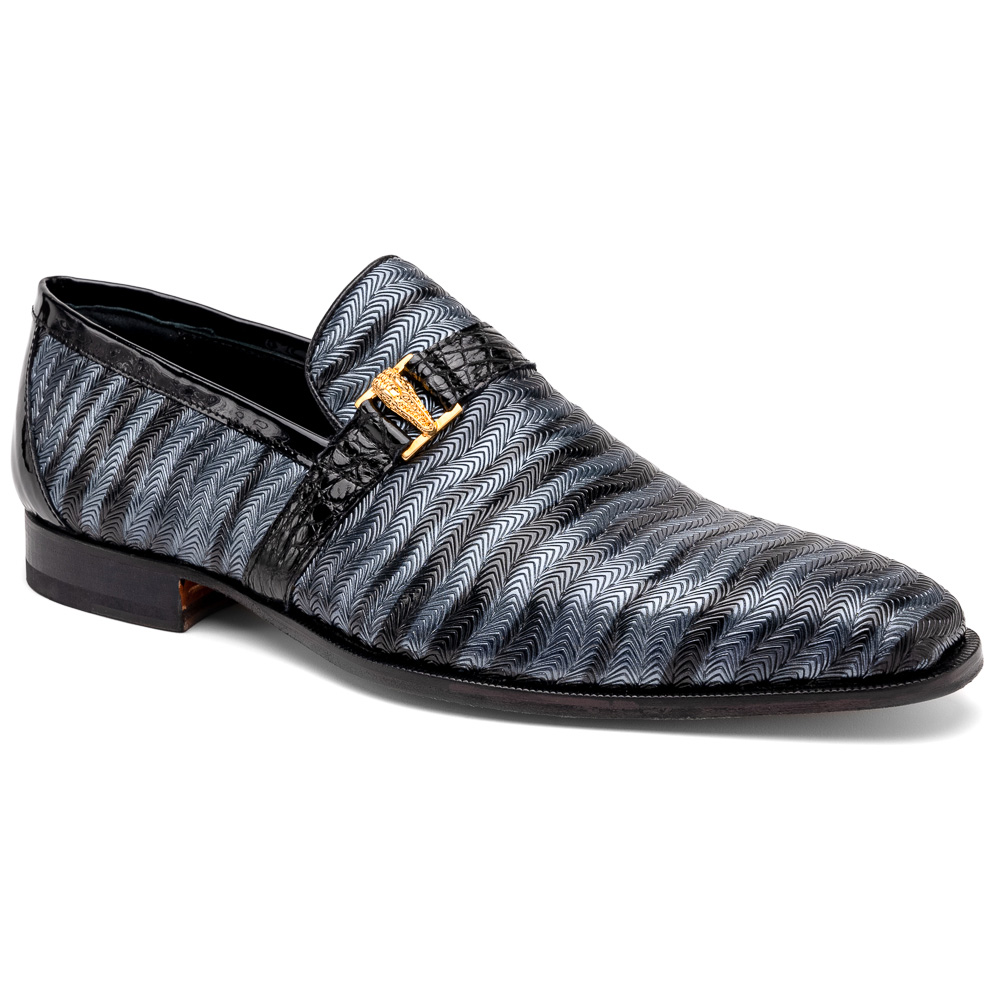 Mauri 4709/6 Elegante Balera Fabric/ Alligator Shoes Light Grey/ Med ...