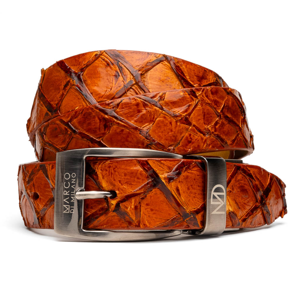 Marco Di Milano Pirarucu Belt Cognac Image