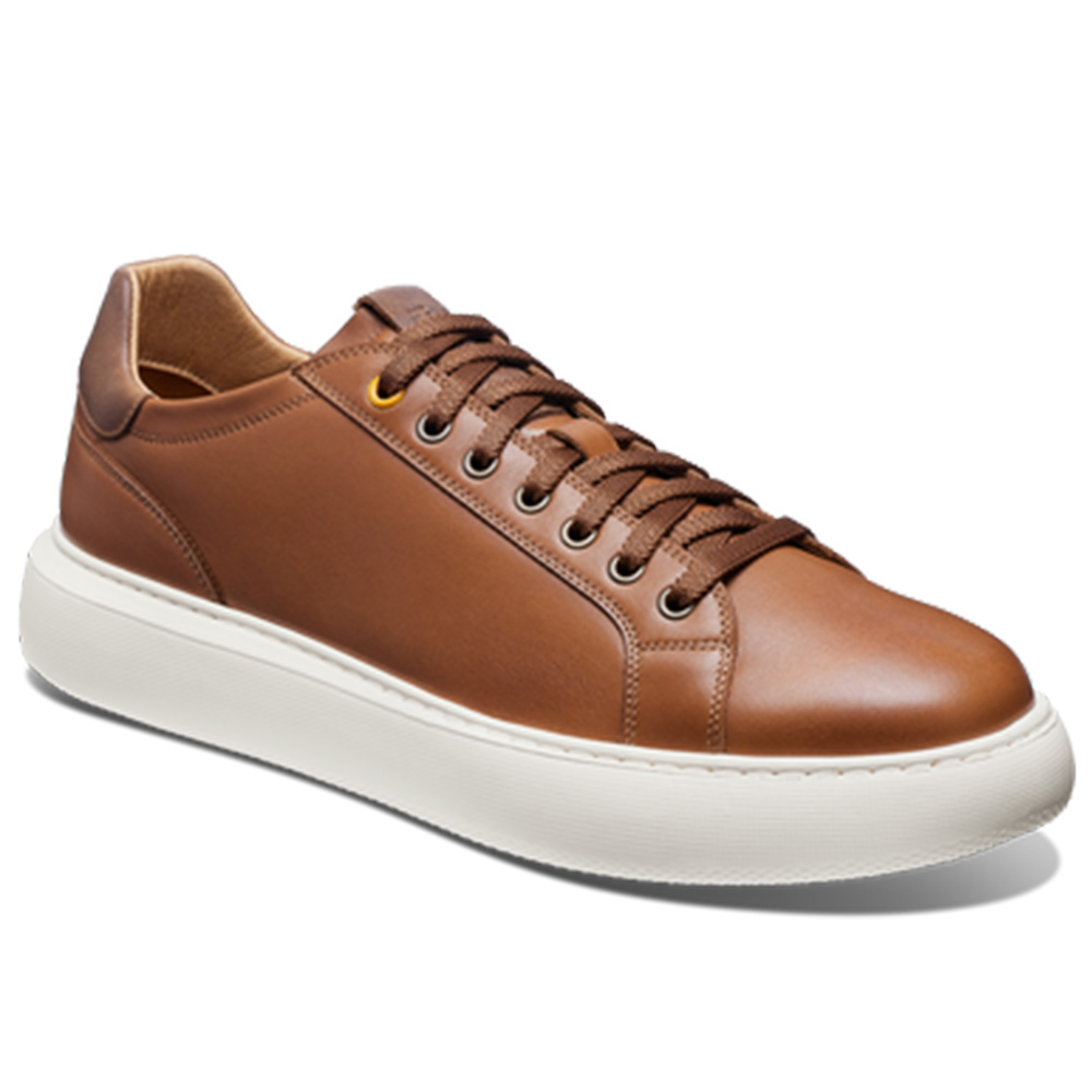 Samuel Hubbard Sunset Leather Sneakers Tan Image