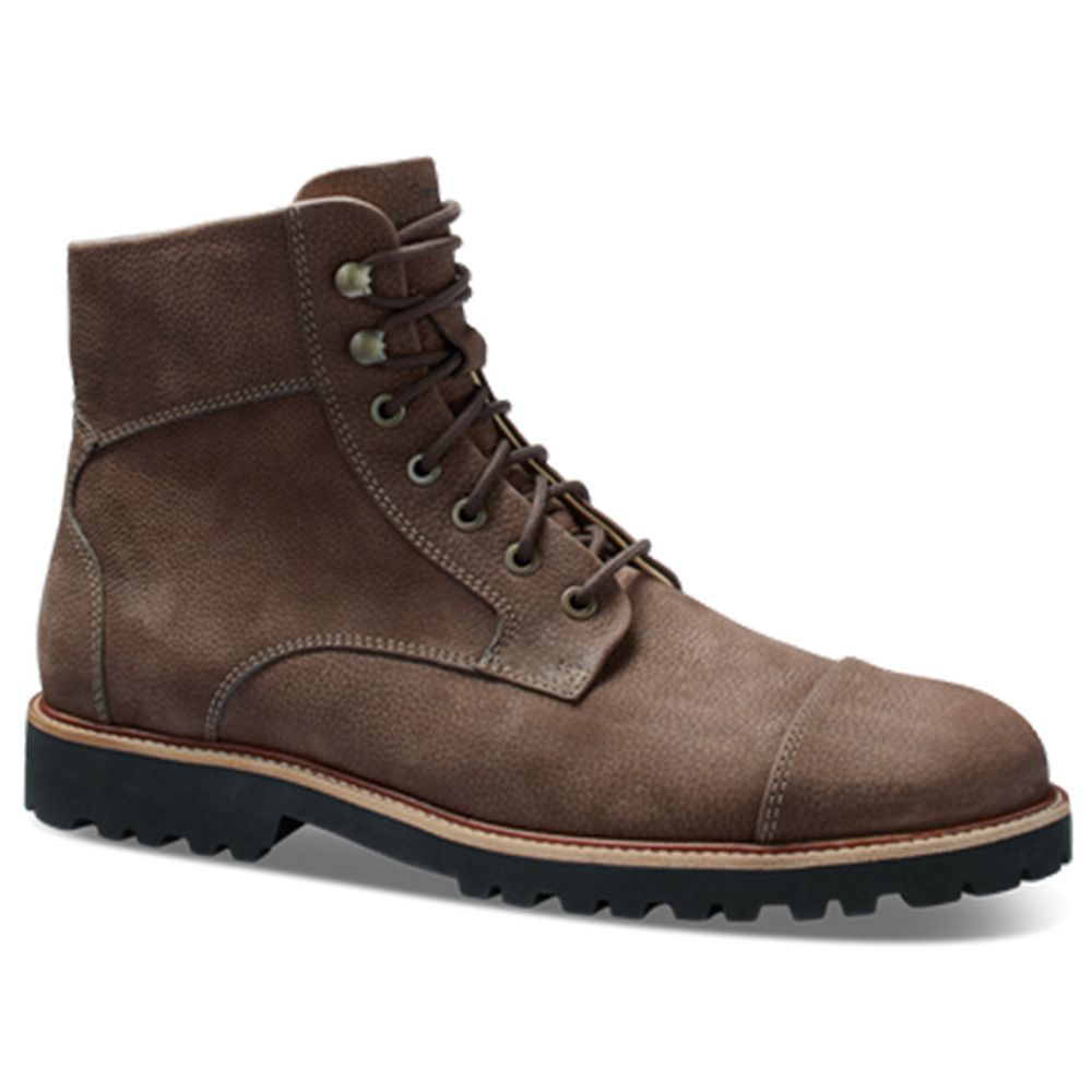 Samuel Hubbard Uptown Maverick Nubuck Boots Pebble Brown Image