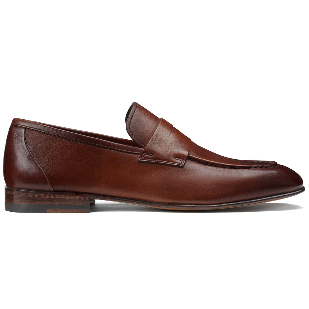 Santoni GANNON-GTQM48 Penny Loafer Brown Image