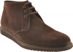 Bruno Magli Erasmo Suede Boot Dark Brown MensDesignerShoe